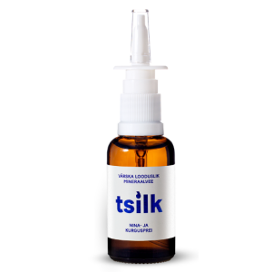 Tsilk. Viirusevastane looduslik nina- ja kurgusprei