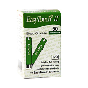 EasyTouch glükoosi testribad 50tk